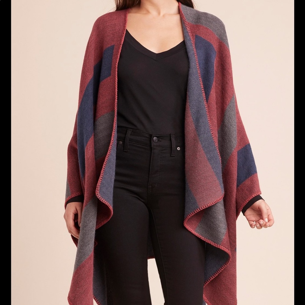 BB Dakota poncho x fabfitfun